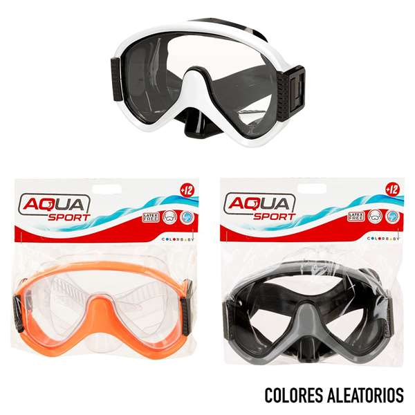 Aqua Sport Máscara de Natación Adulto (+ de 12 años) - Modelos Surtidos