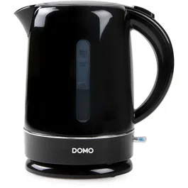 DOMO Hervidor de agua DO9256WK 2200W 1,7L Base giratoria 360° Negro