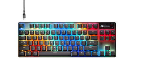 SteelSeries APEX PRO TKL GEN 3 Teclado para Gaming USB Inglés de EE. UU. Negro 64740