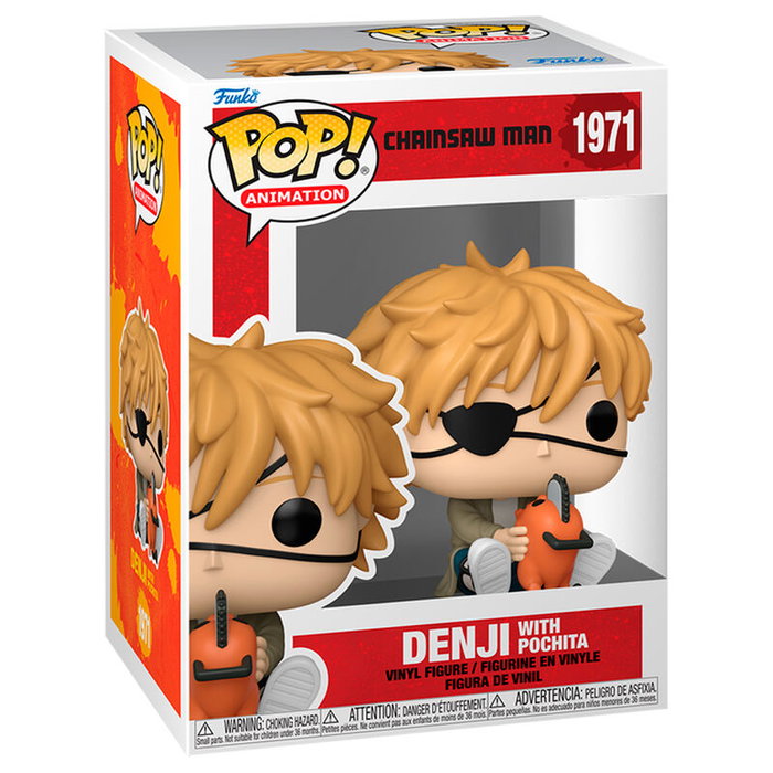 Funko POP! Chainsaw Man Denji & Pochita Figura de Vinilo Funko POP! Chainsaw Man Denji & Pochita Figura de Vinilo