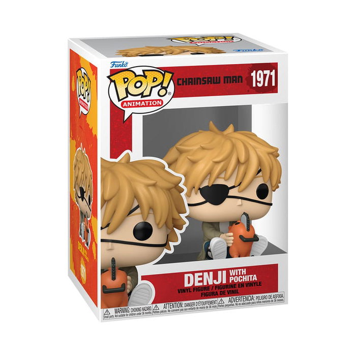 Funko POP! Chainsaw Man Denji & Pochita Figura de Vinilo Funko POP! Chainsaw Man Denji & Pochita Figura de Vinilo