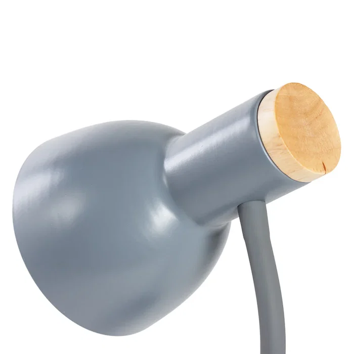 SKD Lámpara de Mesa Alison Modelo SKD-T003-W con Bombilla LED E27, Diseño Moderno para Sala de Estar, Dormitorio, Cafetería o Restaurante