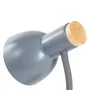 SKD Lámpara de Mesa Alison Modelo SKD-T003-W con Bombilla LED E27, Diseño Moderno para Sala de Estar, Dormitorio, Cafetería o Restaurante