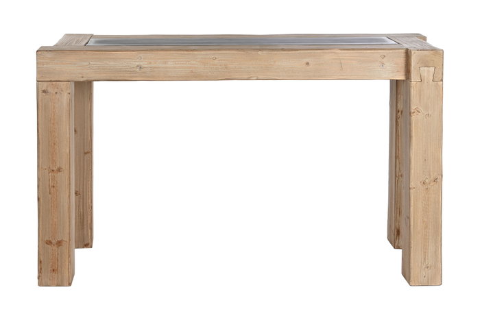 DKD Home Decor Consola Natural 45 x 90.5 x 155 cm