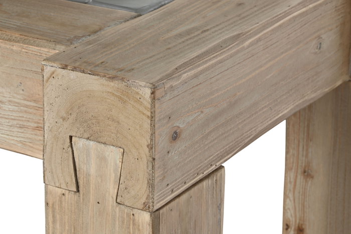 DKD Home Decor Consola Natural 45 x 90.5 x 155 cm