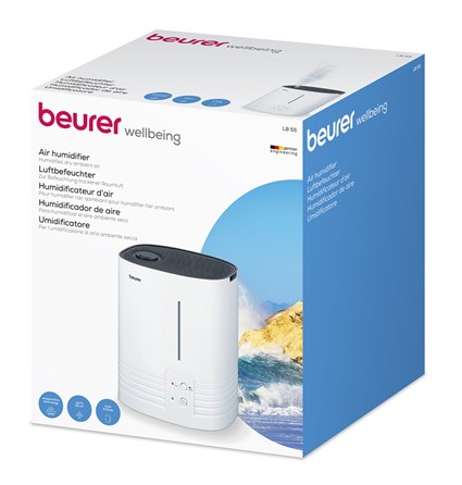 Beurer LB-55 Humidificador de Aire Evaporativo hasta 50 m2 con Depósito Extraíble