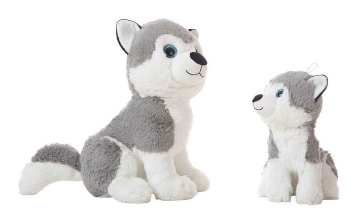 Creaciones Llopis Peluche Perro Husky Ron Ojotes 20 cm