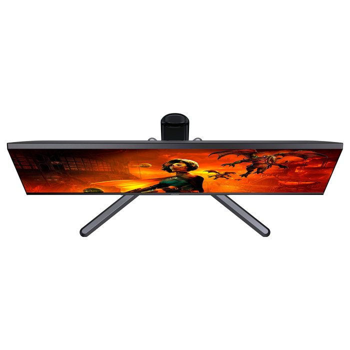 AOC U32G3X - Monitor Gaming 31.5" 4K UHD (3840x2160), 144Hz, 1ms, Panel Fast IPS, NVIDIA G-SYNC Compatible, DisplayHDR 400, AMD FreeSync, Negro y Rojo