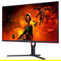 AOC U32G3X - Monitor Gaming 31.5" 4K UHD (3840x2160), 144Hz, 1ms, Panel Fast IPS, NVIDIA G-SYNC Compatible, DisplayHDR 400, AMD FreeSync, Negro y Rojo
