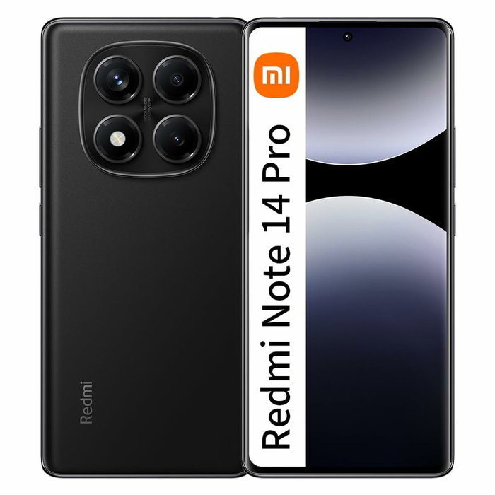Xiaomi Redmi Note 14 Pro, 12GB RAM, 512GB, 6.67'' AMOLED, 200MP, Midnight Black Xiaomi Redmi Note 14 Pro, 12GB RAM, 512GB, 6.67'' AMOLED, 200MP, Midnight Black