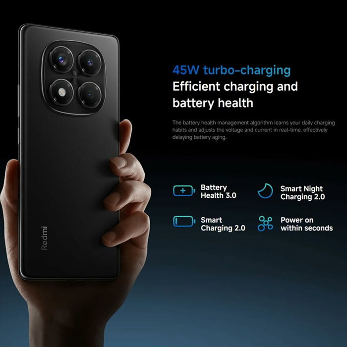 Xiaomi Redmi Note 14 Pro, 12GB RAM, 512GB, 6.67'' AMOLED, 200MP, Midnight Black Xiaomi Redmi Note 14 Pro, 12GB RAM, 512GB, 6.67'' AMOLED, 200MP, Midnight Black
