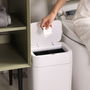Inde Papelera de Plástico con Sensor 16L Basic Home - 26.6x20.2x36.5 cm (6 Unidades)