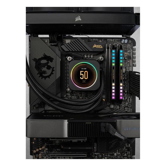 Corsair CMT64GX5M2B6600C32 Memoria RAM DDR5 64 GB (2x32 GB) 6600 MHz CL32 Dual Kit Dominator Platinum Negro Intel XMP