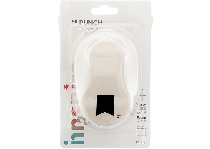 Innspiro Troqueladora de figuras Eva Foam Punch banderín 50mm