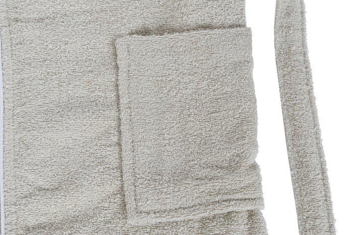 DKD Home Decor Albornoz Beige 1 x 123 x 68 cm Set de 2 para Mujer Algodón 400gsm DKD Home Decor Albornoz Beige 1 x 123 x 68 cm Set de 2 para Mujer Algodón 400gsm