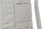 DKD Home Decor Albornoz Beige 1 x 123 x 68 cm Set de 2 para Mujer Algodón 400gsm