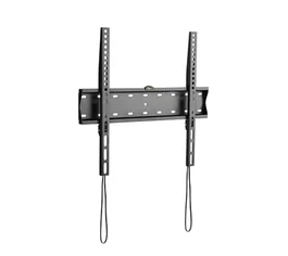 Gembird WM-55F-02 Soporte de Pared Fijo para TV 32-55 Pulgadas (139,7 cm), Negro, VESA 400x400 mm, Carga Máx. 40 kg