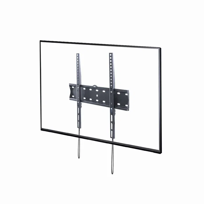 Gembird WM-55F-02 Soporte de Pared Fijo para TV 32-55 Pulgadas (139,7 cm), Negro, VESA 400x400 mm, Carga Máx. 40 kg
