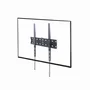 Gembird WM-55F-02 Soporte de Pared Fijo para TV 32-55 Pulgadas (139,7 cm), Negro, VESA 400x400 mm, Carga Máx. 40 kg