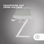 Mars Gaming Mesa Gaming MGD-X120 Blanco