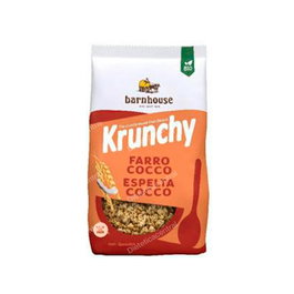 BARNHOUSE Muesli Krunchy Trigo Espelta Coco 600 Gr Bio