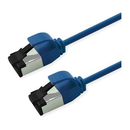 ROLINE Patchkabel Cat8.1 Slim S/FTP PoE Azul 1,5m