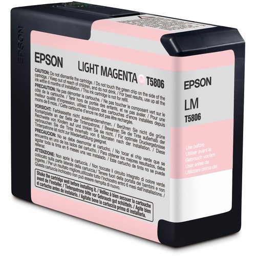 Epson Cartucho de Tinta Magenta Claro C13T580600 80ml