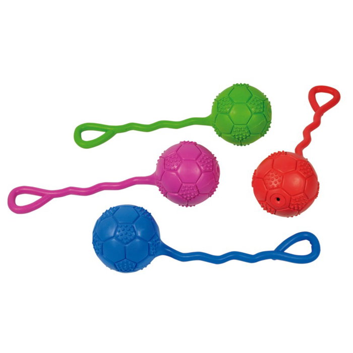 Nayeco Pack de 4 Pelotas de Fútbol con Tirador de Goma 21,6 cm Nayeco Pack de 4 Pelotas de Fútbol con Tirador de Goma 21,6 cm