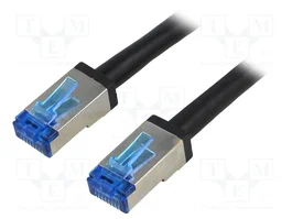 LOGILINK Patch cord Cat 6a S/FTP 30m negro