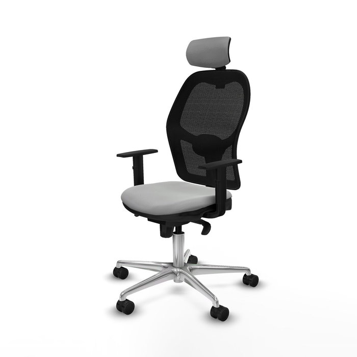 PIQUERAS Y CRESPO Silla de oficina Jorquera Gris claro/Negro PIQUERAS Y CRESPO Silla de oficina Jorquera Gris claro/Negro