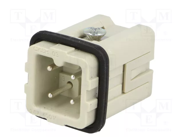ILME CKSM03 Plantilla de contacto macho HDC 4 PIN