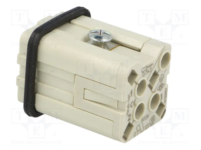 ILME CKSM03 Plantilla de contacto macho HDC 4 PIN