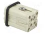 ILME CKSM03 Plantilla de contacto macho HDC 4 PIN
