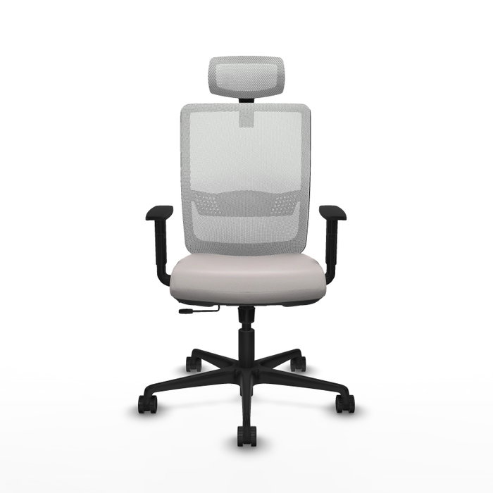 PIQUERAS Y CRESPO Silla de oficina Haches Blanca con Mecanismo Sincro/Traslack PIQUERAS Y CRESPO Silla de oficina Haches Blanca con Mecanismo Sincro/Traslack