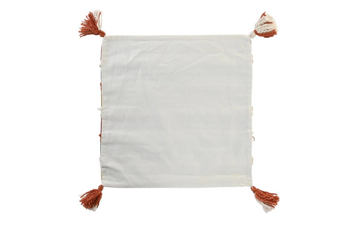 DKD Home Decor Funda Cojín 1 x 50 x 50 cm Multicolor Algodón