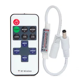 Dimmer Mini para Tira LED Control Remoto 5-24VDC 30/144W [TB-RFMINI-01]