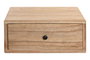 DKD Home Decor Mesilla de noche Mindi flotante natural
