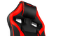 Drift DR50 Silla Gaming Ergonómica para Oficina y Videojuegos - Negra con Acentuaciones Rojas, Apoyo Lumbar, Respaldo Alto y Giratoria