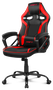 Drift DR50 Silla Gaming Ergonómica para Oficina y Videojuegos - Negra con Acentuaciones Rojas, Apoyo Lumbar, Respaldo Alto y Giratoria