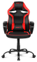 Drift DR50 Silla Gaming Ergonómica para Oficina y Videojuegos - Negra con Acentuaciones Rojas, Apoyo Lumbar, Respaldo Alto y Giratoria