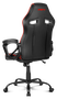Drift DR50 Silla Gaming Ergonómica para Oficina y Videojuegos - Negra con Acentuaciones Rojas, Apoyo Lumbar, Respaldo Alto y Giratoria