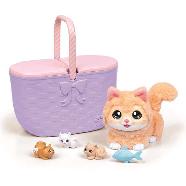 Moose Gatita Mama Surprise Kitty Little Live Pets con sonidos
