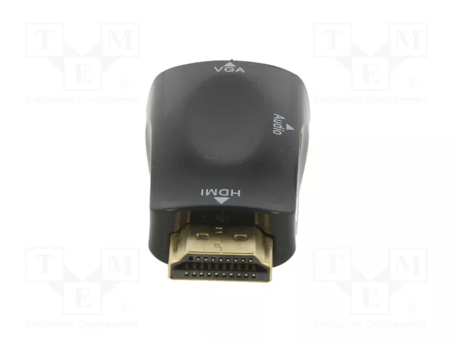 ART Convertidor D-Sub 15pin HD a HDMI Negro