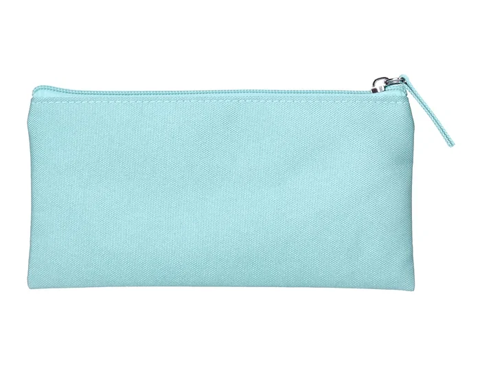 Liderpapel Estuche portatodo plano ancho azul celeste 200x100 mm