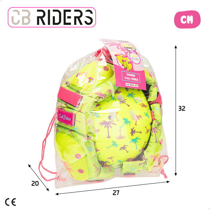 CB RIDERS Combo Casco y Protecciones