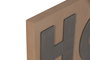 DKD Home Decor Cuadro MDF Relieve Home Love 60x5,5x80 Surtido de 2 unidades