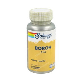 SOLARAY Boro Citrato 3 mg, 60 cápsulas vegetales