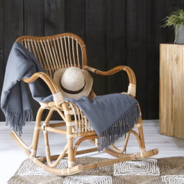 DKD Home Decor Mecedora Indonesia 1c24 Ratán Natural 102 x 90 x 64 cm