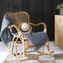 DKD Home Decor Mecedora Indonesia 1c24 Ratán Natural 102 x 90 x 64 cm