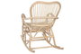 DKD Home Decor Mecedora Indonesia 1c24 Ratán Natural 102 x 90 x 64 cm